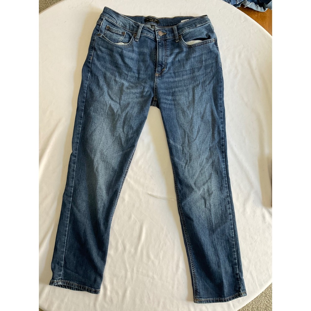 Banana Republic Girlfriend Jeans Womens 29/8 Medium Wash Denim Blue G 135 - Picture 1 of 4